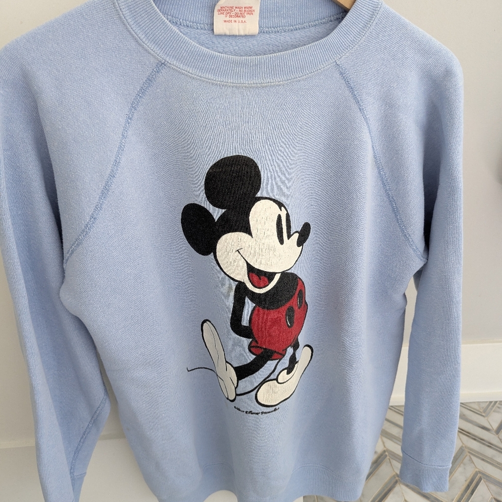 Classic Vintage Mickey Mouse Sweatshirt